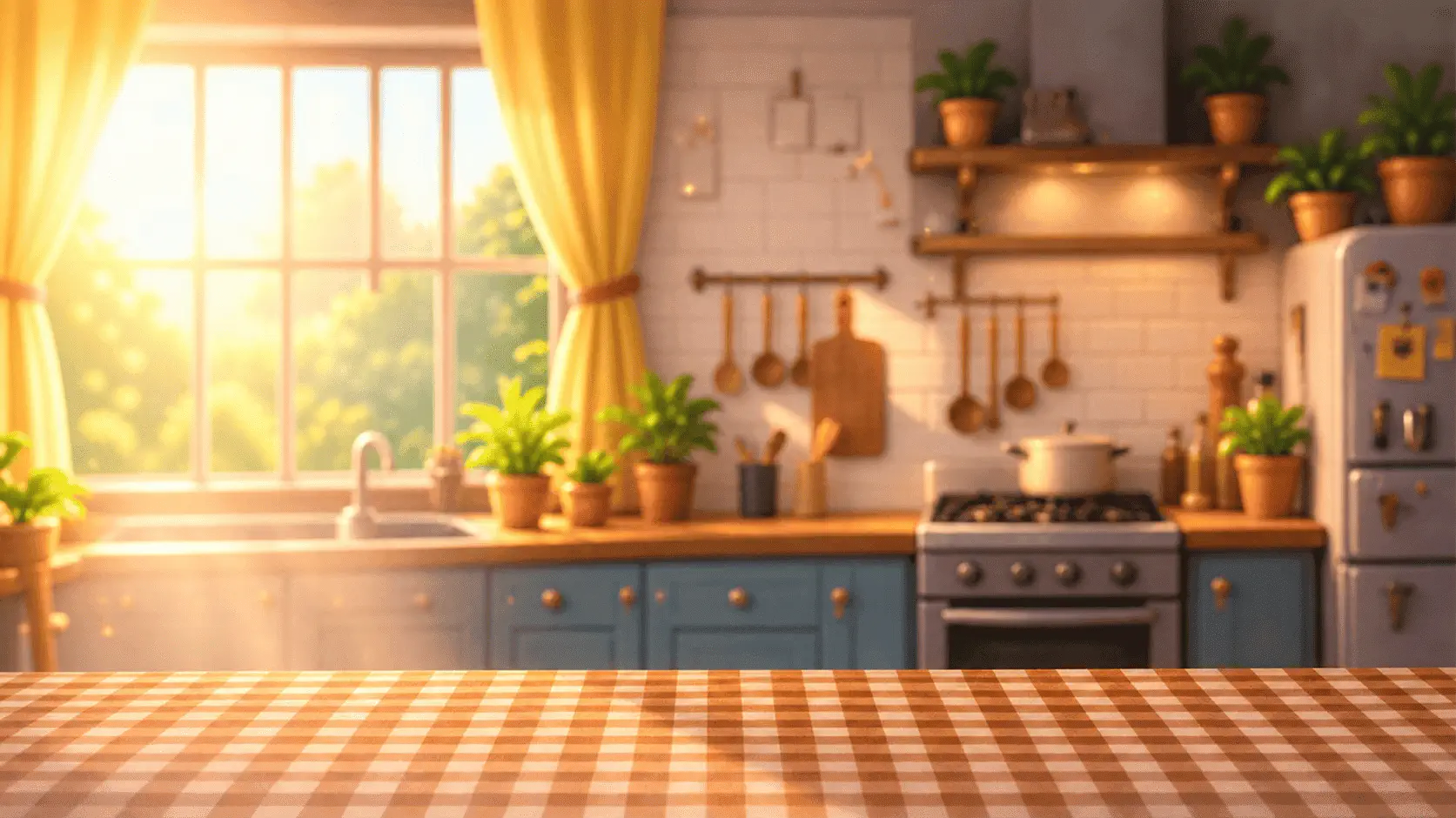 Kitchen background